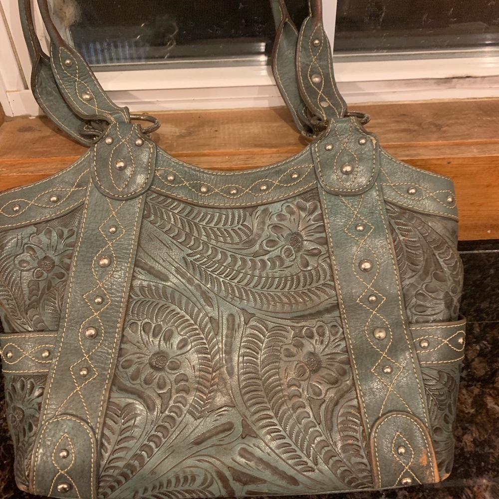 American west purse and matching wallet